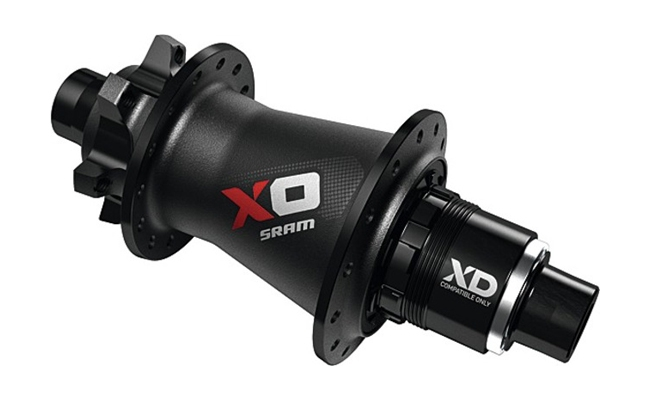 Sram X0 Hinterradnabe Disc 6 Loch Schwarz-rot 32 Loch Rotor XD11 3 Sram X0 Hinterradnabe Disc 6 Loch Schwarz-rot 32 Loch Rotor XD11