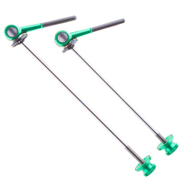 Tune DC130 Road Schnellspanner Set 100-130mm Giftgruen 3 Tune DC130 Road Schnellspanner Set 100-130mm Giftgruen