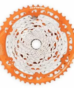 E*thirteen Helix Race XD Kassette 12 Fach Abstufung 9-50 Zaehne Naranja Orange