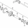 Shimano XTR HB-M970 Vorderradnabe Ersatzteil | Kugellager Nr 4
