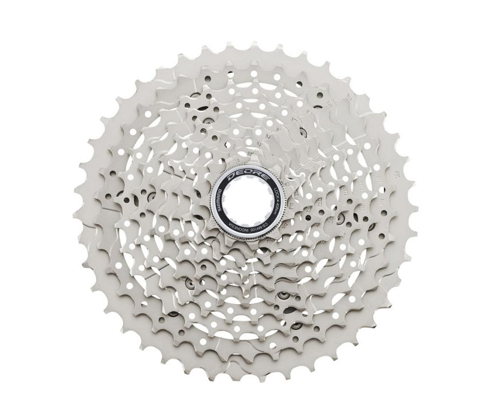 Shimano Deore CS-M4100 Kassette 10 Fach Abstufung 11-42 Zaehne 3 Shimano Deore CS-M4100 Kassette 10 Fach Abstufung 11-42 Zaehne