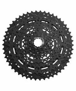 SunRace CSM993 9AZ Kassette MTB HG 9 Fach Abstufung 11-46 Zaehne Schwarz