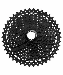SunRace CSMS3 TAZ Kassette HG 10 Fach Abstufung 11-46 Zaehne Schwarz
