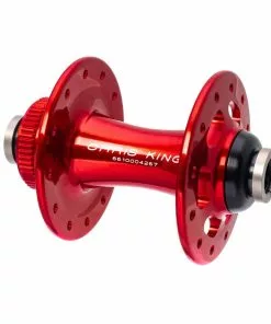 Chris King R45D Ceramic Vorderradnabe 12x100 Disc Centerlock 28 Loch Red | Rot