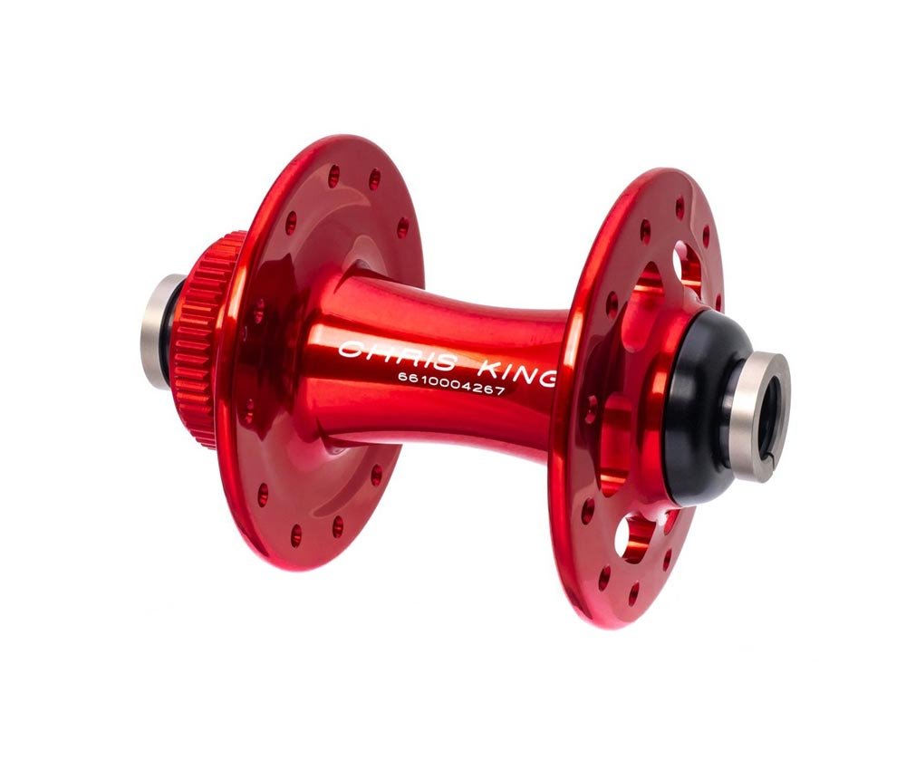 Chris King R45D Ceramic Vorderradnabe 12x100 Disc Centerlock 28 Loch Red | Rot 3 Chris King R45D Ceramic Vorderradnabe 12x100 Disc Centerlock 28 Loch Red | Rot