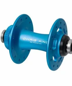 Chris King R45D Vorderradnabe 12x100 Disc Centerlock 28 Loch Matte Turquoise | Matt-tuerkis
