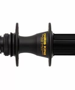 Chris King R45D Hinterradnabe 12x142 Disc Centerlock 24 Loch Rotor HG11 Two Tone | Schwarz-gold -Günstiges Naben Geschäft 56679 1