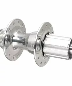 Chris King R45D Hinterradnabe 12x142 Disc Centerlock 28 Loch Rotor HG11 Silber | Silver