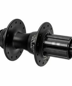 Chris King R45D Ceramic Hinterradnabe 12x142 Disc Centerlock 28 Loch Rotor HG11 Matte Jet | Matt-schwarz