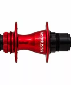 Chris King R45D Hinterradnabe 12x142 Disc Centerlock 24 Loch Rotor Sram XDR Red | Rot