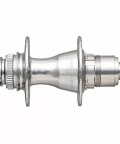 Chris King R45D Hinterradnabe 12x142 Disc Centerlock 24 Loch Rotor Sram XDR Silber | Silver