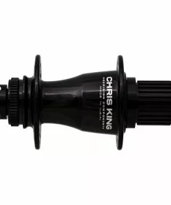 Chris King Boost Centerlock Hinterradnabe 12x148 Disc Centerlock 24 Loch Rotor Shimano Micro-Spline Black | Schwarz