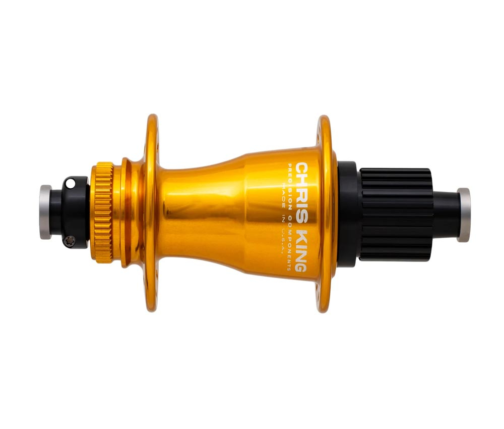 Chris King Boost Centerlock Hinterradnabe 12x148 Disc Centerlock 28 Loch Rotor Shimano Micro-Spline Gold | Gold 3 Chris King Boost Centerlock Hinterradnabe 12x148 Disc Centerlock 28 Loch Rotor Shimano Micro-Spline Gold | Gold