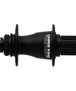 Chris King Boost Centerlock Hinterradnabe 12x148 Disc Centerlock 28 Loch Rotor Shimano Micro-Spline Matte Jet | Matt-schwarz