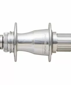 Chris King Boost Centerlock Ceramic Hinterradnabe 12x148 Disc Centerlock 24 Loch Rotor Shimano Micro-Spline Silver | Silber