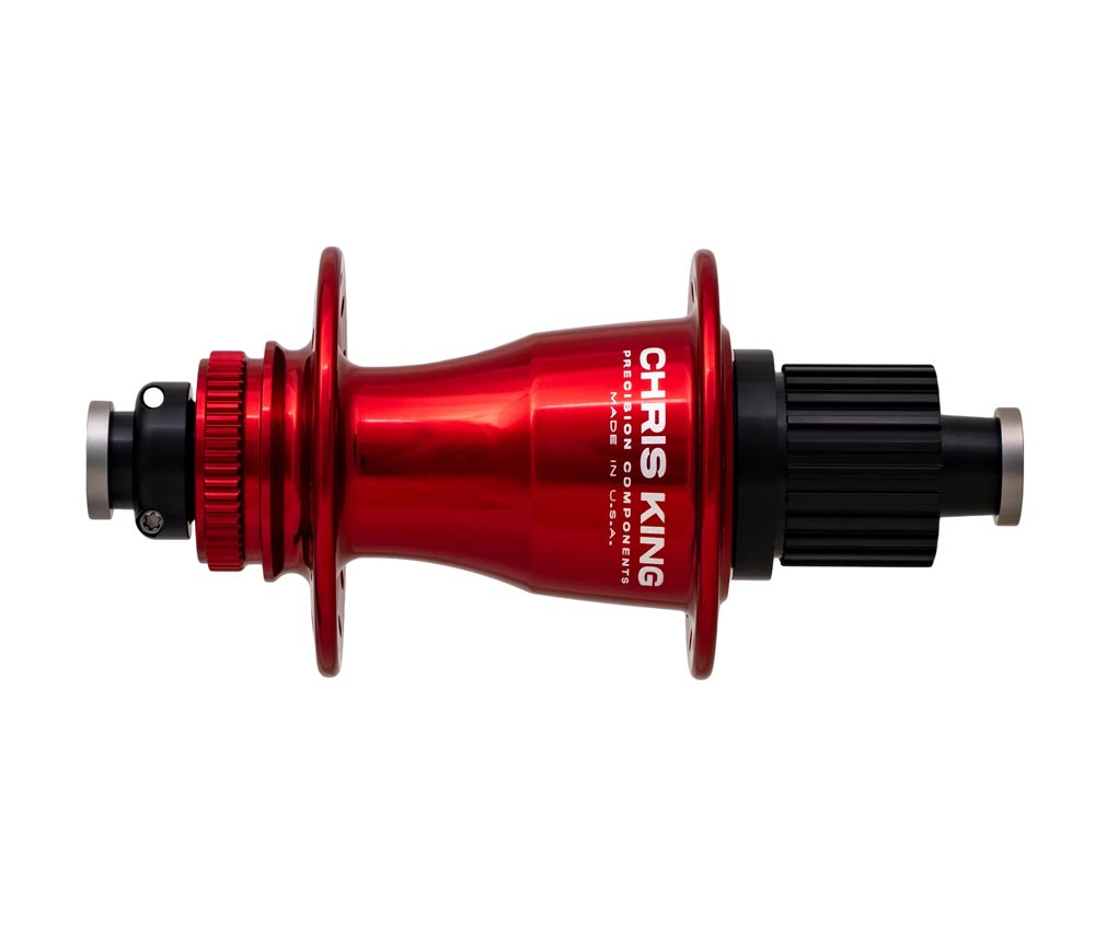 Chris King Boost Centerlock Ceramic Hinterradnabe 12x148 Disc Centerlock 28 Loch Rotor Shimano Micro-Spline Red | Rot 3 Chris King Boost Centerlock Ceramic Hinterradnabe 12x148 Disc Centerlock 28 Loch Rotor Shimano Micro-Spline Red | Rot