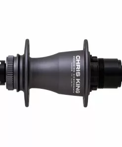 Chris King Boost Centerlock Ceramic Hinterradnabe 12x148 Disc Centerlock 28 Loch Rotor Sram XD Matte Slate | Matt-grau