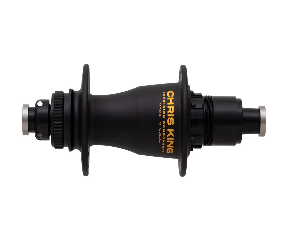 Chris King Boost Centerlock Ceramic Hinterradnabe 12x148 Disc Centerlock 28 Loch Rotor Sram XD Two Tone | Schwarz-gold 3 Chris King Boost Centerlock Ceramic Hinterradnabe 12x148 Disc Centerlock 28 Loch Rotor Sram XD Two Tone | Schwarz-gold