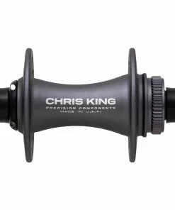 Chris King Boost Centerlock Ceramic Vorderradnabe 15x110 Disc Centerlock 24 Loch Matte Slate | Matt-grau