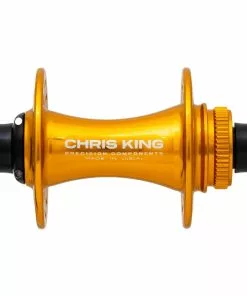 Chris King Boost Centerlock Ceramic Vorderradnabe 15x110 Disc Centerlock 28 Loch Gold | Gold
