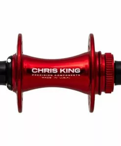 Chris King Boost Centerlock Vorderradnabe 15x110 Disc Centerlock 32 Loch Red | Rot