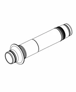 Chris King Boost Centerlock Vorderradnabe Ersatzteil | Achse Silber