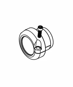 Chris King Boost Centerlock Hinterradnabe Ersatzteil | Achsverschraubung Silber