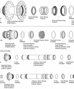 Chris King R45D Hinterradnabe Ersatzteil | Umruestkit Achse Schnellspanner Shimano HG Schwarz 7 Chris King R45D Hinterradnabe Ersatzteil | Umruestkit Achse Schnellspanner Shimano HG Schwarz -Günstiges Naben Geschäft 57205 2
