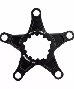 Cane Creek EeWings Kettenblatt -Spider 2 Fach 110mm Lochkreis 5 Arm Schwarz