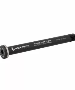 Wolf Tooth Steckachse Vorderrad - 12x100mm Laenge 120mm Gewinde M12x1,5mm Schwarz
