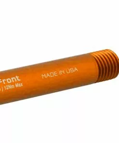 Wolf Tooth Steckachse Vorderrad - 12x100mm Laenge 120mm Gewinde M12x1,5mm Orange -Günstiges Naben Geschäft 58554 2