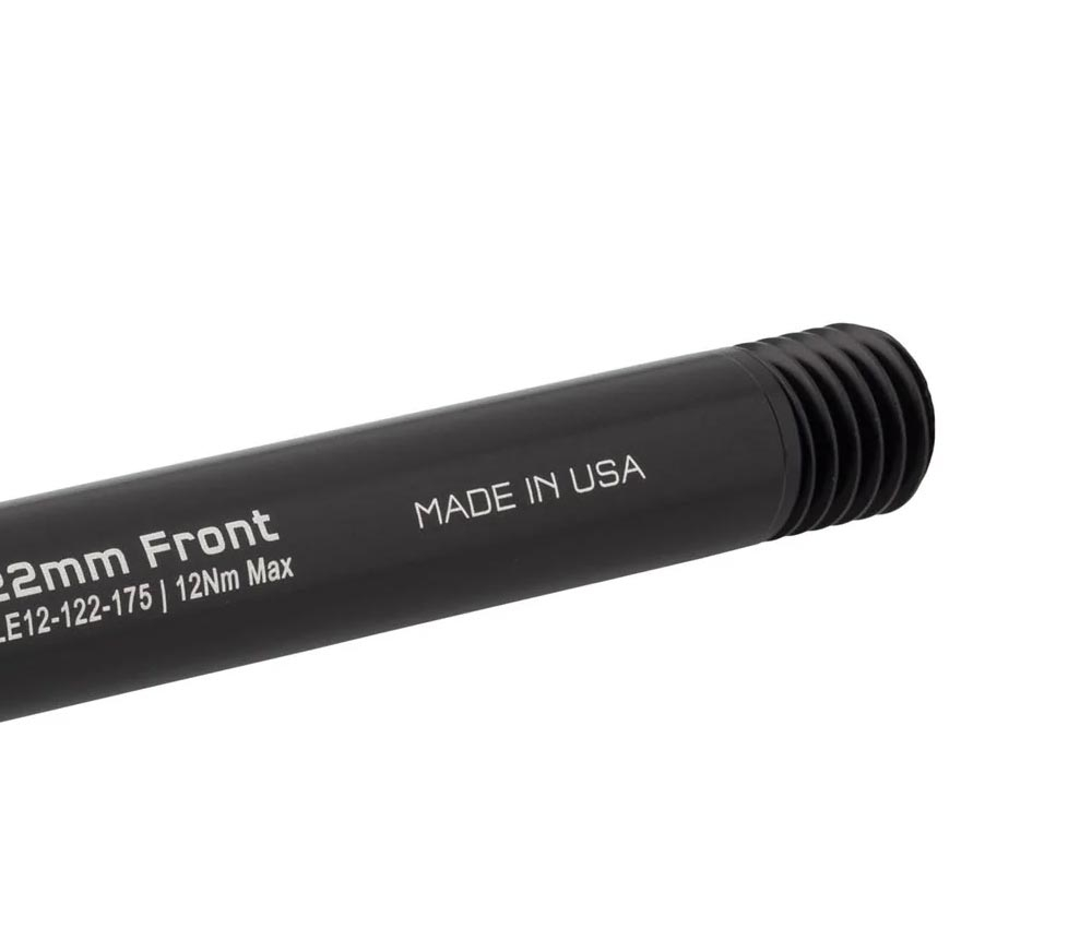 Wolf Tooth Steckachse Vorderrad - 12x100mm Laenge 122mm Gewinde M12x1,75mm Schwarz 5 Wolf Tooth Steckachse Vorderrad - 12x100mm Laenge 122mm Gewinde M12x1,75mm Schwarz – Bild 3
