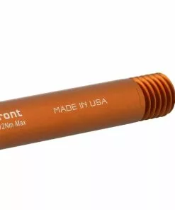 Wolf Tooth Steckachse Vorderrad - 12x100mm Laenge 122mm Gewinde M12x1,75mm Orange -Günstiges Naben Geschäft 58560 2