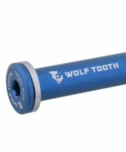 Wolf Tooth Steckachse Vorderrad - 12x100mm Laenge 125mm Gewinde M12x1,5mm Blau -Günstiges Naben Geschäft 58566 1