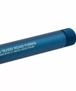 Wolf Tooth Steckachse Vorderrad - 15x100mm Laenge 125mm Gewinde M15x1,5mm Blau -Günstiges Naben Geschäft 58571 2