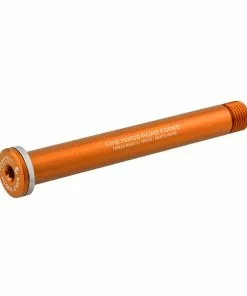 Wolf Tooth Steckachse Vorderrad - 15x100mm Laenge 125mm Gewinde M15x1,5mm Orange