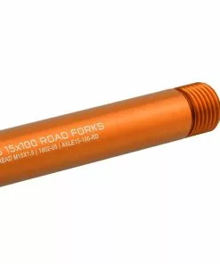 Wolf Tooth Steckachse Vorderrad - 15x100mm Laenge 125mm Gewinde M15x1,5mm Orange -Günstiges Naben Geschäft 58572 2