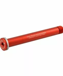 Wolf Tooth Steckachse Vorderrad - 15x100mm Laenge 125mm Gewinde M15x1,5mm Rot