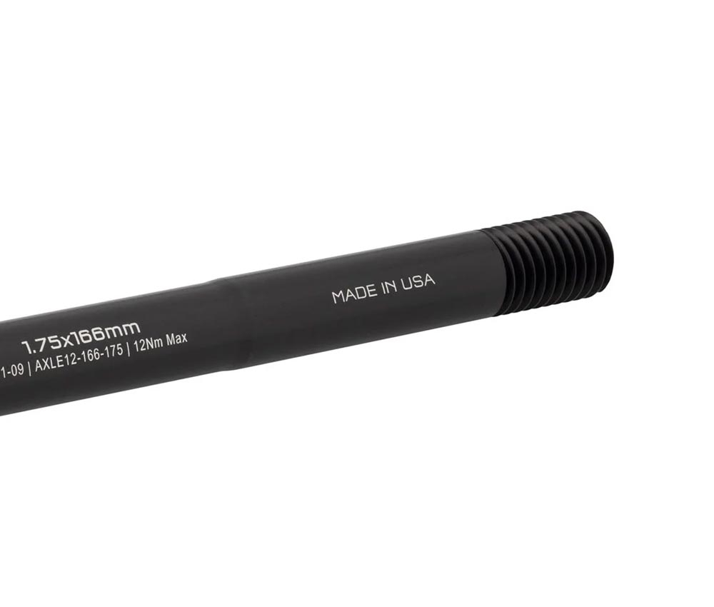 Wolf Tooth Steckachse Hinterrad - Laenge 166mm Gewinde M12x1,75mm Schwarz 5 Wolf Tooth Steckachse Hinterrad - Laenge 166mm Gewinde M12x1,75mm Schwarz – Bild 3