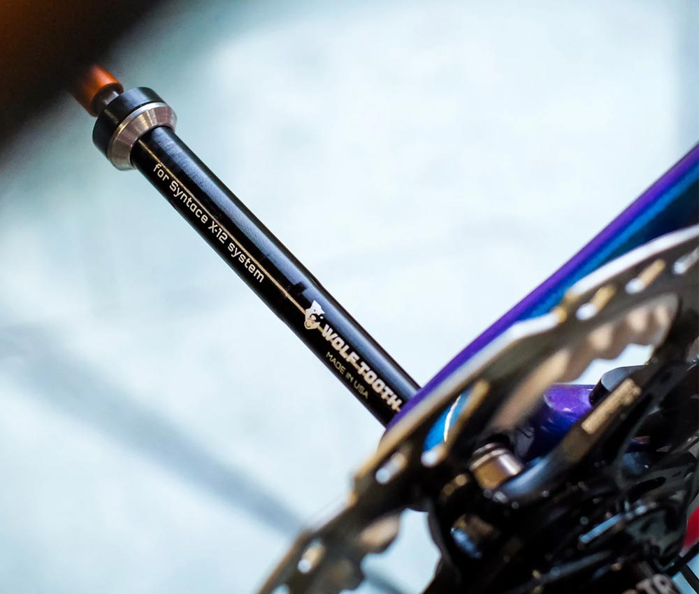 Wolf Tooth X-12 Steckachse Hinterrad - 12x142mm / 12x159mm Gewinde M12x1,0mm Schwarz 6 Wolf Tooth X-12 Steckachse Hinterrad - 12x142mm / 12x159mm Gewinde M12x1,0mm Schwarz – Bild 4