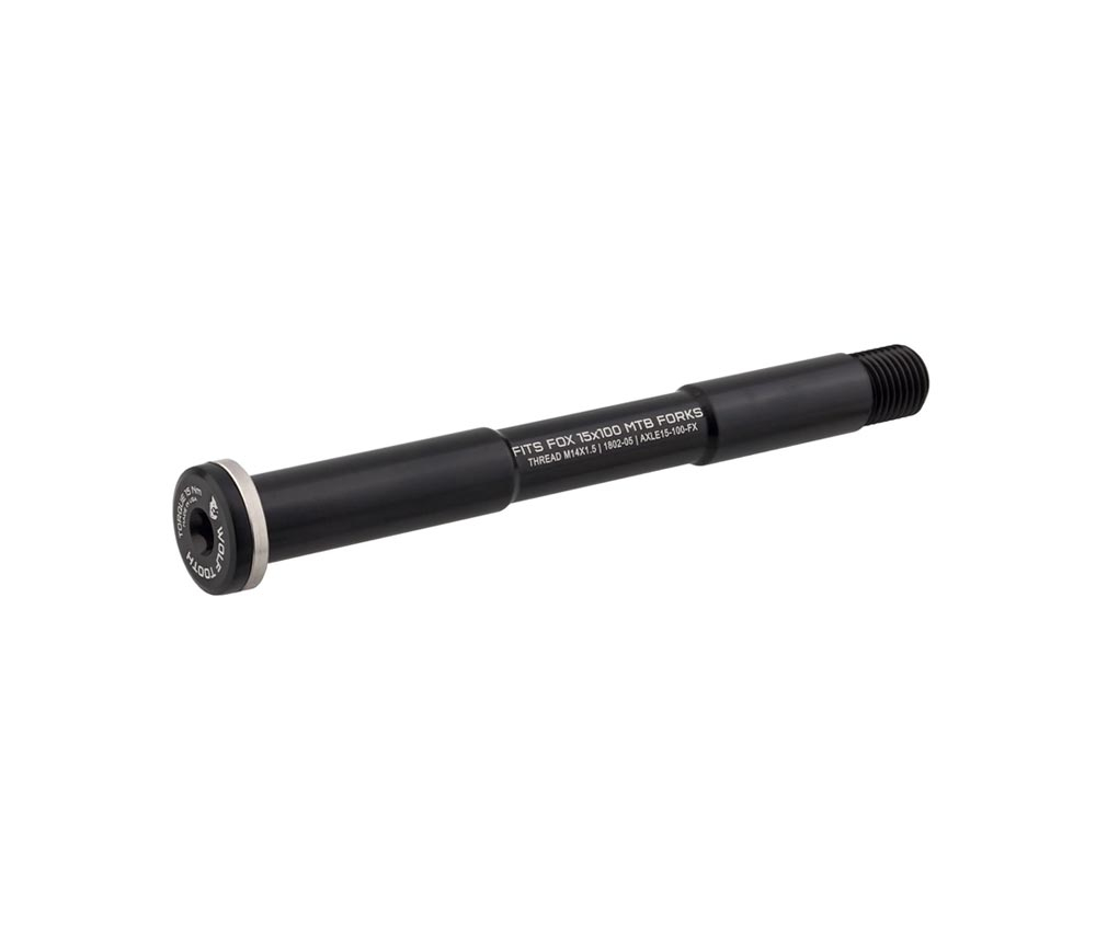 Wolf Tooth Fox Steckachse Vorderrad - 15x100mm Laenge 145mm Gewinde M14x1,5mm Schwarz 3 Wolf Tooth Fox Steckachse Vorderrad - 15x100mm Laenge 145mm Gewinde M14x1,5mm Schwarz