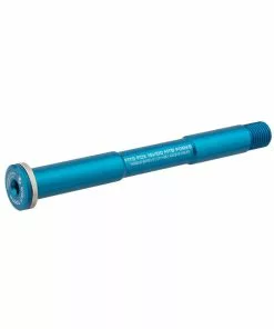 Wolf Tooth Fox Steckachse Vorderrad - 15x100mm Laenge 145mm Gewinde M14x1,5mm Blau