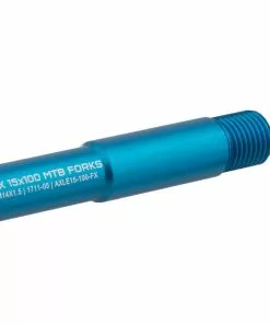 Wolf Tooth Fox Steckachse Vorderrad - 15x100mm Laenge 145mm Gewinde M14x1,5mm Blau -Günstiges Naben Geschäft 58589 2