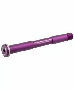 Wolf Tooth Fox Steckachse Vorderrad - 15x100mm Laenge 145mm Gewinde M14x1,5mm Violett