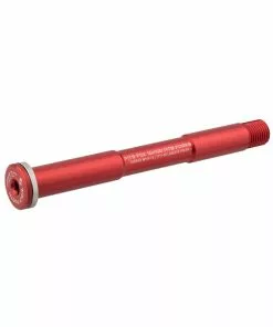 Wolf Tooth Fox Steckachse Vorderrad - 15x100mm Laenge 145mm Gewinde M14x1,5mm Rot