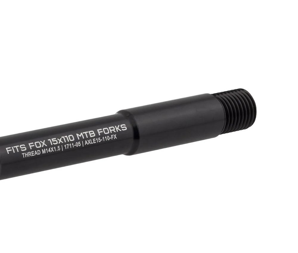 Wolf Tooth Fox Steckachse Vorderrad - 15x110mm Laenge 155mm Gewinde M14x1,5mm Schwarz 5 Wolf Tooth Fox Steckachse Vorderrad - 15x110mm Laenge 155mm Gewinde M14x1,5mm Schwarz – Bild 3