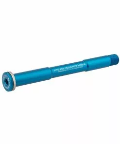 Wolf Tooth Fox Steckachse Vorderrad - 15x110mm Laenge 155mm Gewinde M14x1,5mm Blau