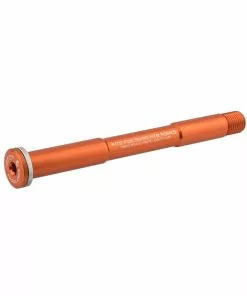 Wolf Tooth Fox Steckachse Vorderrad - 15x110mm Laenge 155mm Gewinde M14x1,5mm Orange