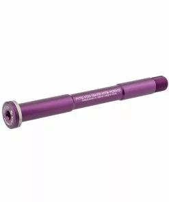 Wolf Tooth Fox Steckachse Vorderrad - 15x110mm Laenge 155mm Gewinde M14x1,5mm Violett
