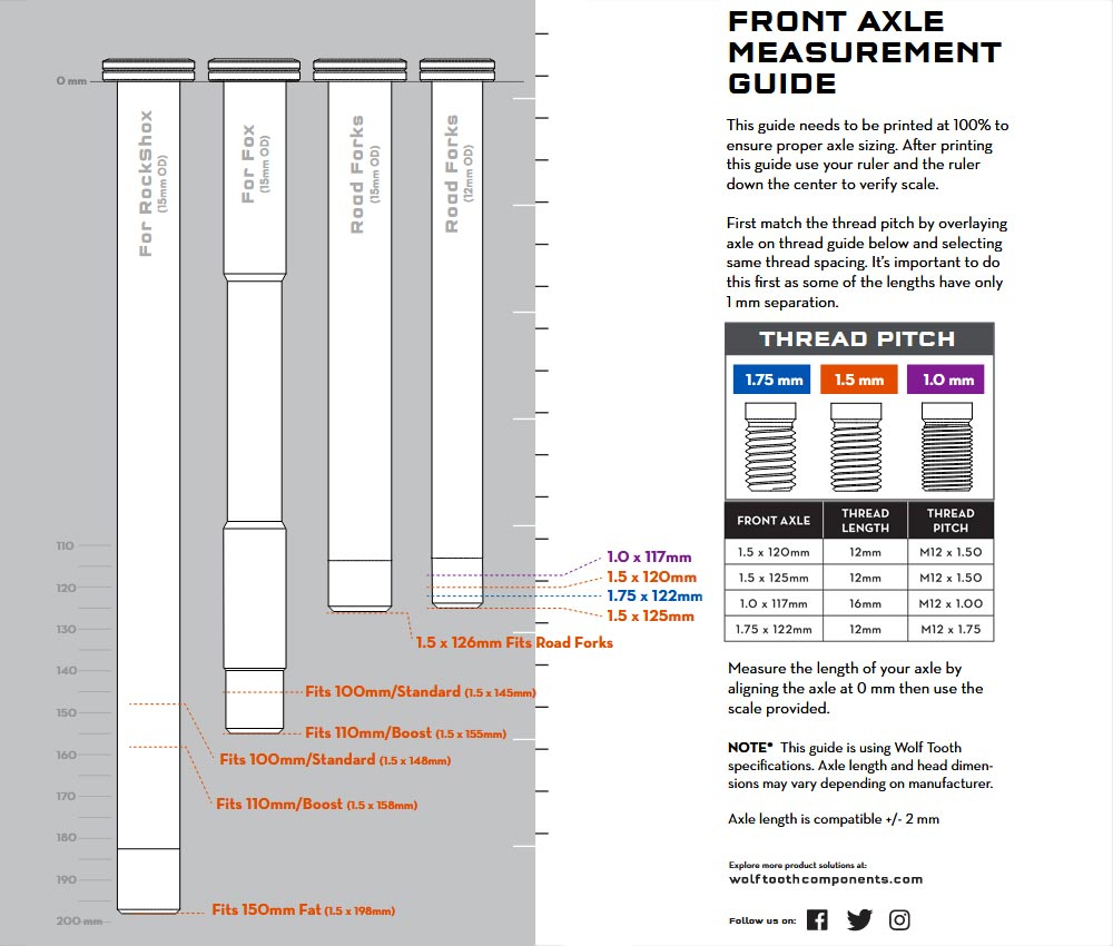 Wolf Tooth Fox Steckachse Vorderrad - 15x110mm Laenge 155mm Gewinde M14x1,5mm Violett 6 Wolf Tooth Fox Steckachse Vorderrad - 15x110mm Laenge 155mm Gewinde M14x1,5mm Violett – Bild 4